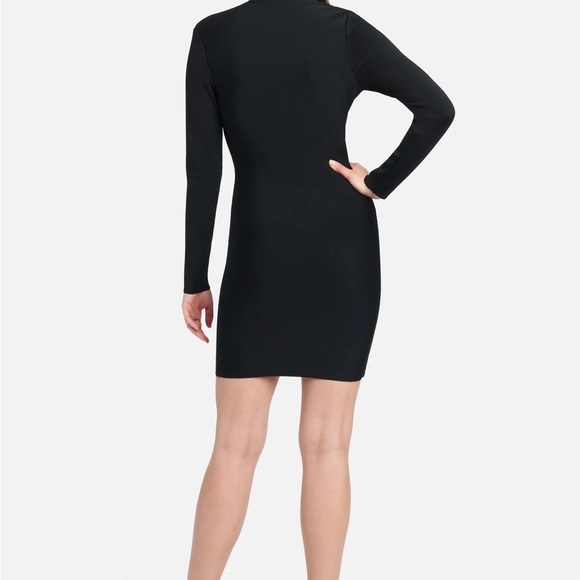 Bebe Long Sleeve Bandage Dress - Picture 2 of 10